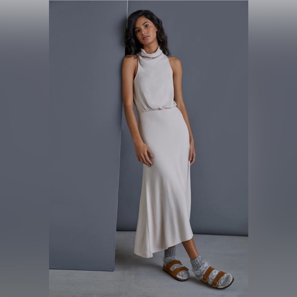 Anthropologie Lourdes Maxi Sweater Dress Size MP